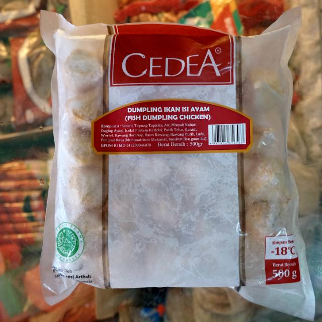 

CEDEA Fish Dumpling Chicken 500gr