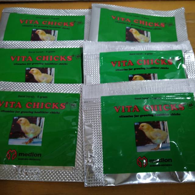 Vitacik Vita chicks vitamin spelmen ayam