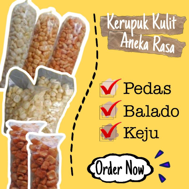 

[RECOMENDED] KERUPUK KULIT SAPI 100 % ASLI l 500 gr/ 250 gr/ 125 gr