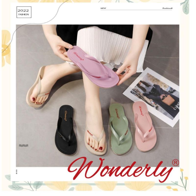 1001-2 [WONDERLY] Sandal Jepit Wanita Sendal Jepit Sandal Wanita Wonderly Sandal Murah Sandal Nyaman Sandal Import