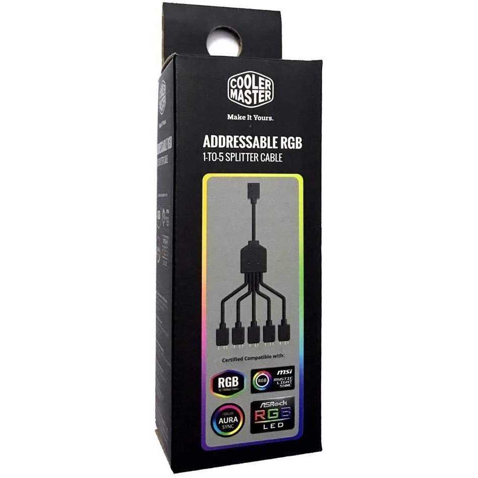 Cooler Master A-RGB 1-to-5 Splitter Cable