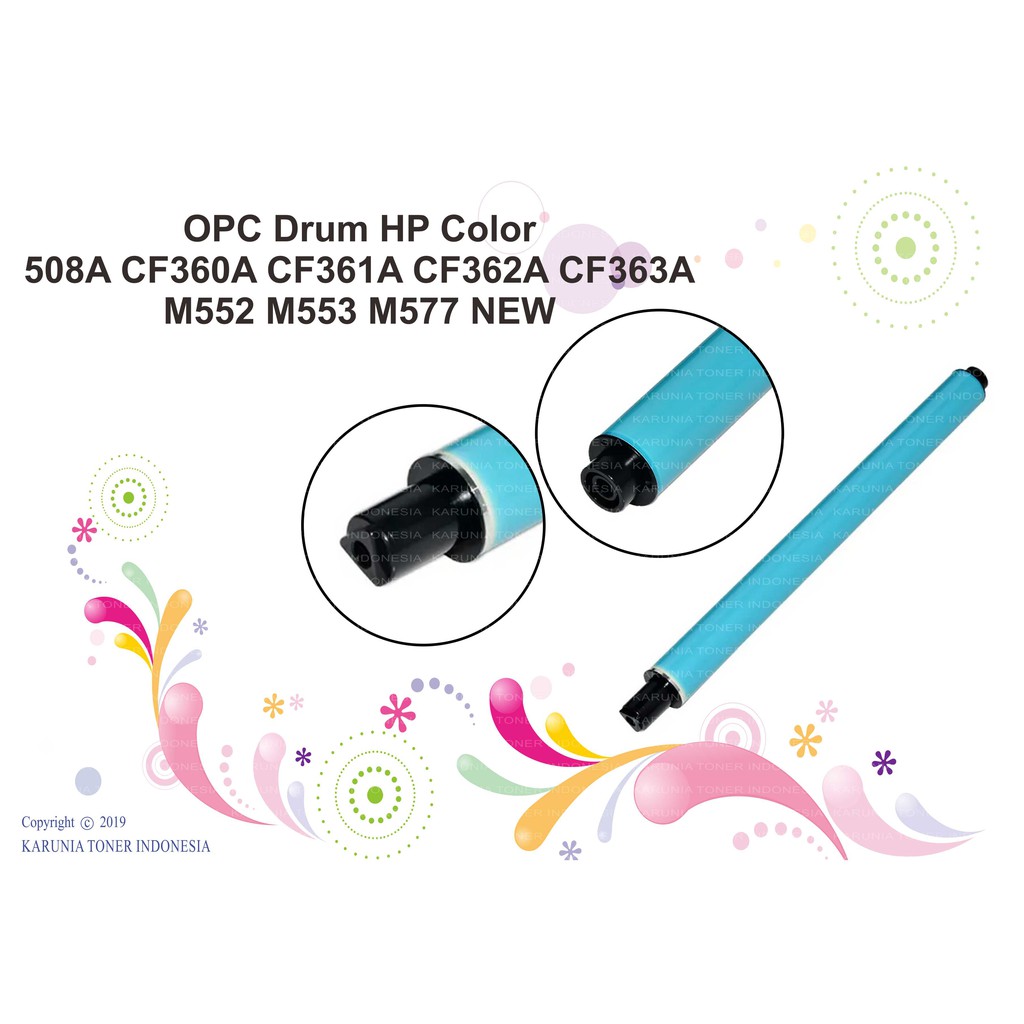 OPC Drum HP Color 508A CF360A CF361A CF362A CF363A M552 M553 M577 NEW