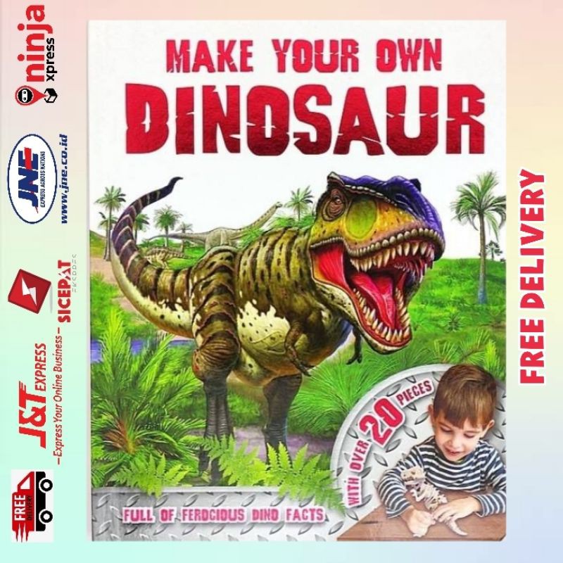 Make Your Own Dinosaur activity book