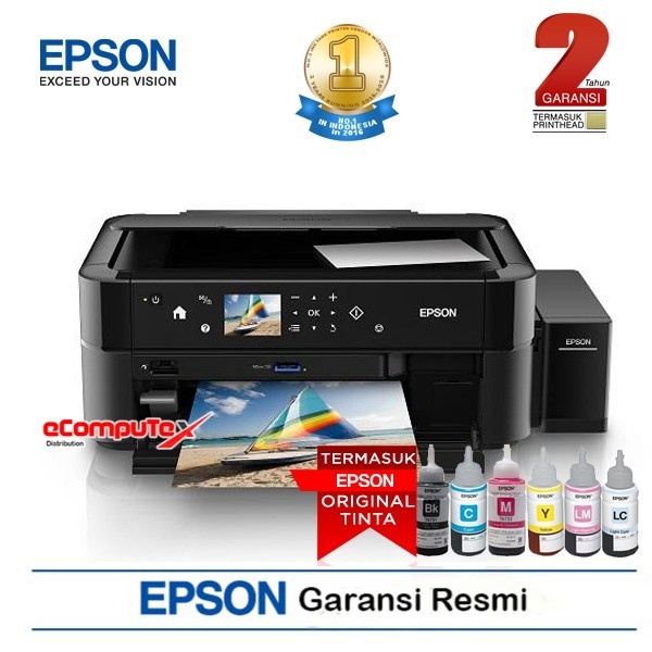 PRINTER EPSON L850 / PRINTER EPSON L 850 PRINT SCAN COPY BORDERLESS GARANSI RESMI