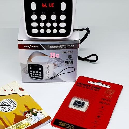 ♂ SPEAKER MUROTTAL QURAN 30 JUZ BISA DI ULANG PER JUZ,PER AYAT DAN PER HALAMAN advance tp621 ☻