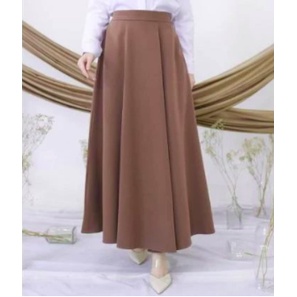 TERMURAH ROK PANJANG STANDAR & JUMBO SPANDEK JERSEY WANITA BAHAN PREMIUM BISA COD-1