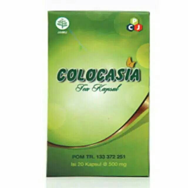 Colocasia Tea Kapsul from lejel original 100%