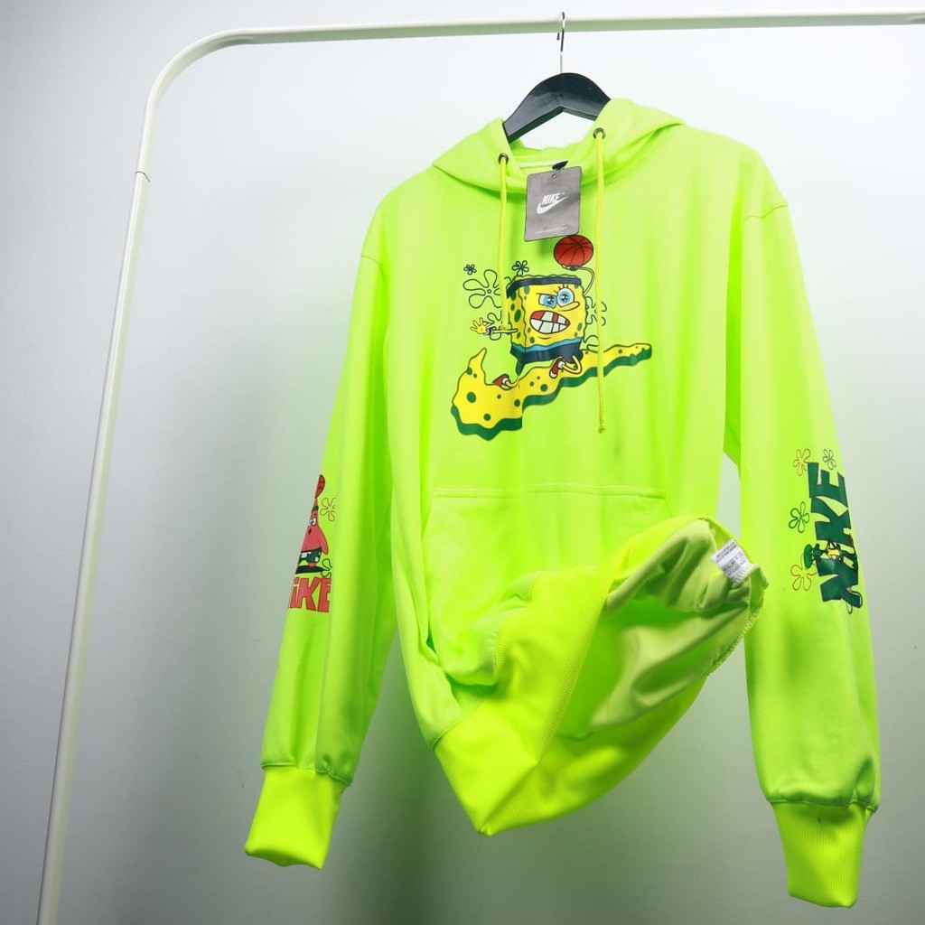 JAKET SEATER HOODIE BSTR PREM NK SPONGEBOB UNSEX  GOOD QUALITY