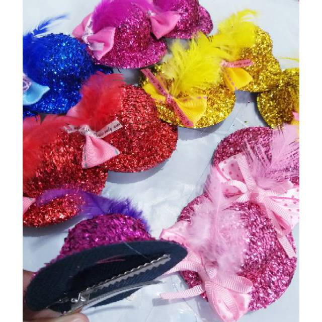 grosir  Jepit topi bliter isi 12 PCS