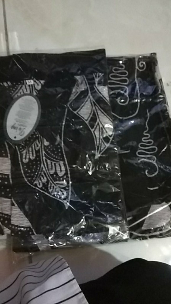 Bswart Batik Hrb026 Kenongo Hem Pendek Padi Pekalongan M L Xl Batik Pria Murah Modern Grosir