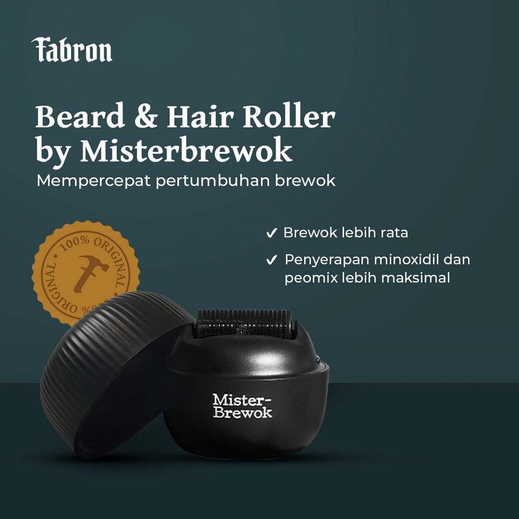 Beard &amp; Hair Roller by Misterbrewok