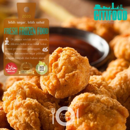 

Crispy Chicken Popcorn | Popcorn Ayam Crispy | Frozen