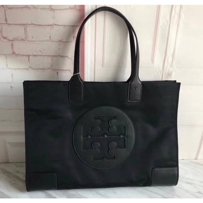 TORY BURCH TOTE BAG SHOULDER BAG BLACK