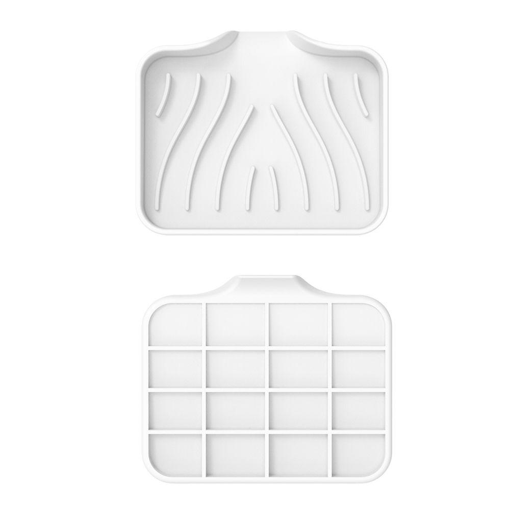 Chookyy Tempat Sabun Cuci Piring Tiris Dengan Built-in Sikat Bibir Spons Botol Organizer Nampan Wastafel