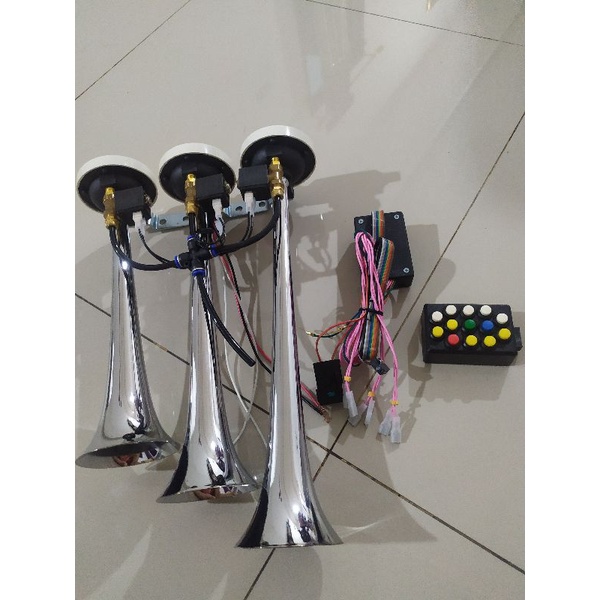 klakson telolet + tombol 24 nada