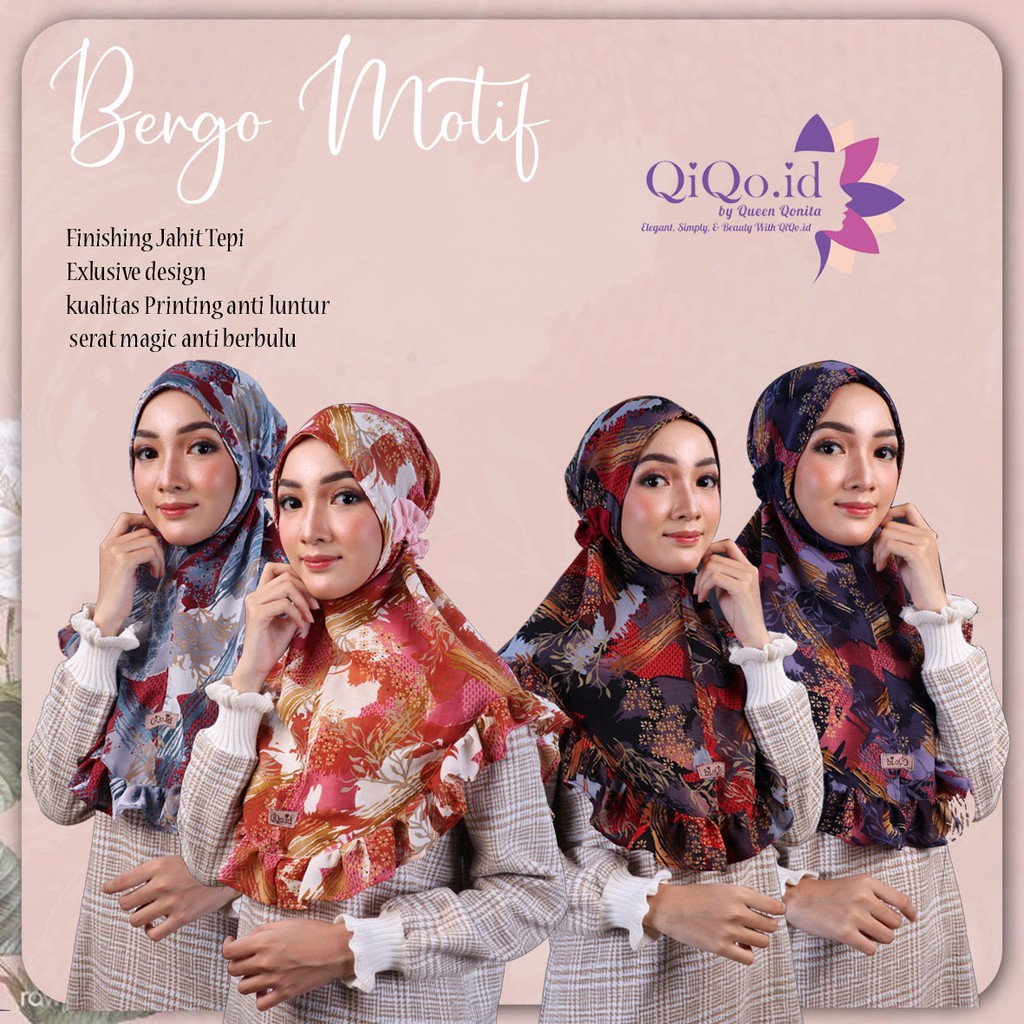 Bergo motif instan
