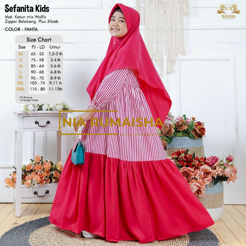GAMIS ANAK NIA RUMAISHA SEFANITA KIDS