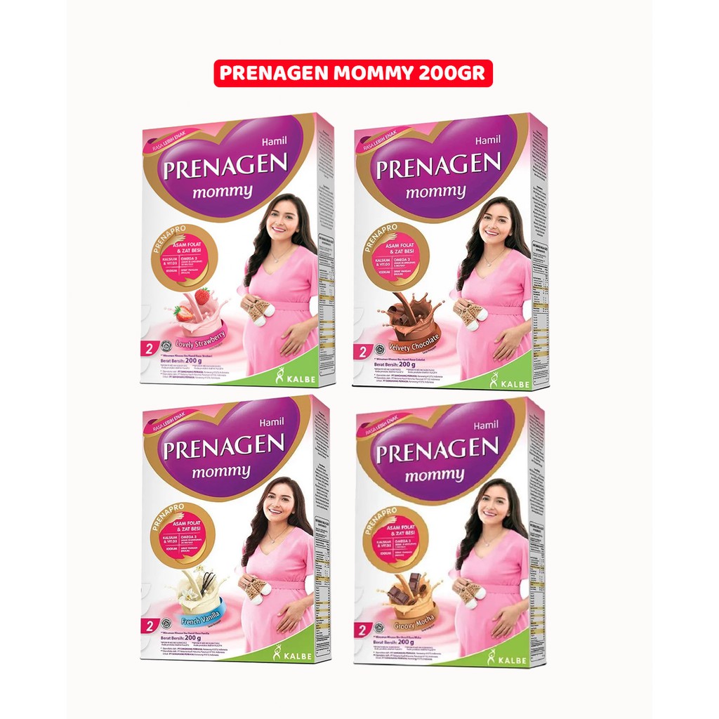 Susu Ibu Hamil Prenagen Mommy 200gr - ALL VARIAN RASA