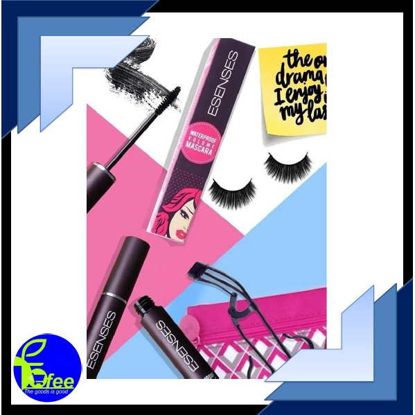 [LOCAL]] - Esenses Mascara Waterproof Evany Volume  BPOM  8ml Kode EM3