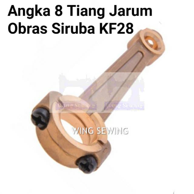 KF28 SIRUBA Angka 8 Delapan Tiang Jarum Mesin Jahit Obras Industri