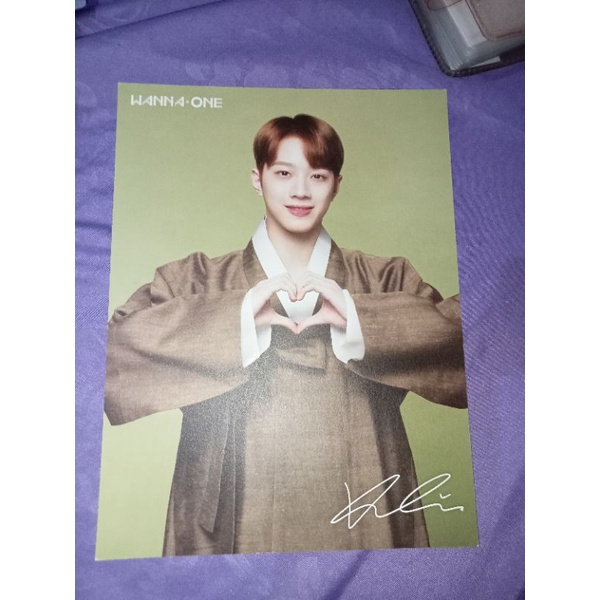 Official Mini Poster Lai Guanlin Kuanlin Wanna One Season Greeting 2019 Photocard