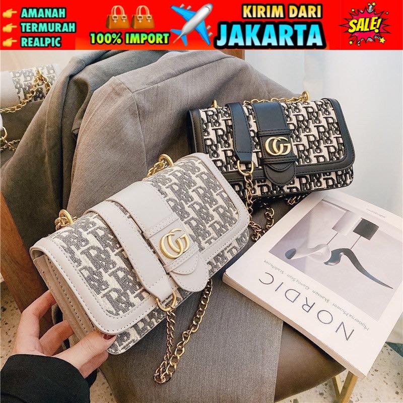 TI 3077 - TAS SELEMPANG WANITA IMPORT MURAH TAS BATAM TAS BATAMRZ - A