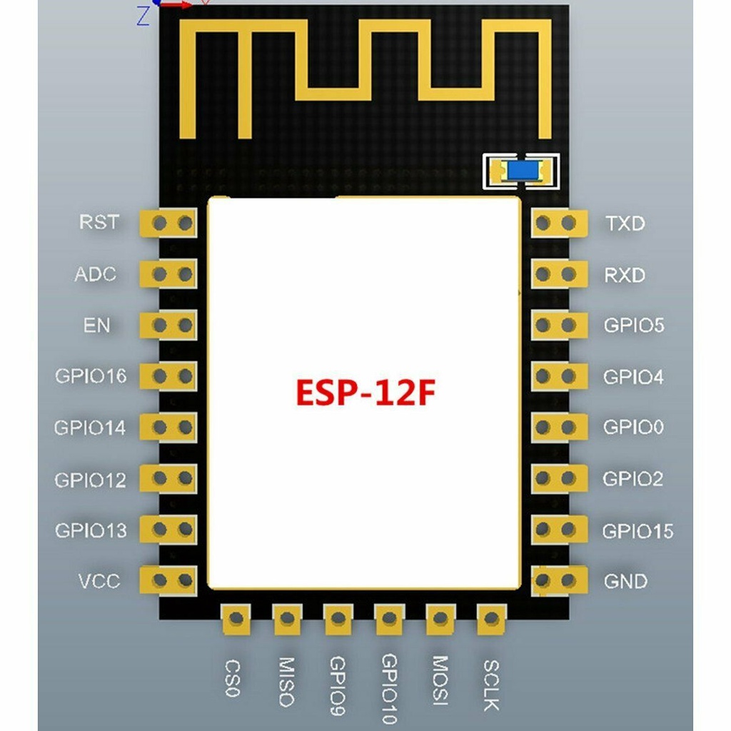 Wi-Fi WiFi Modul ESP8266 ESP-12F ESP12F WLAN Wireless Arduino Raspberry