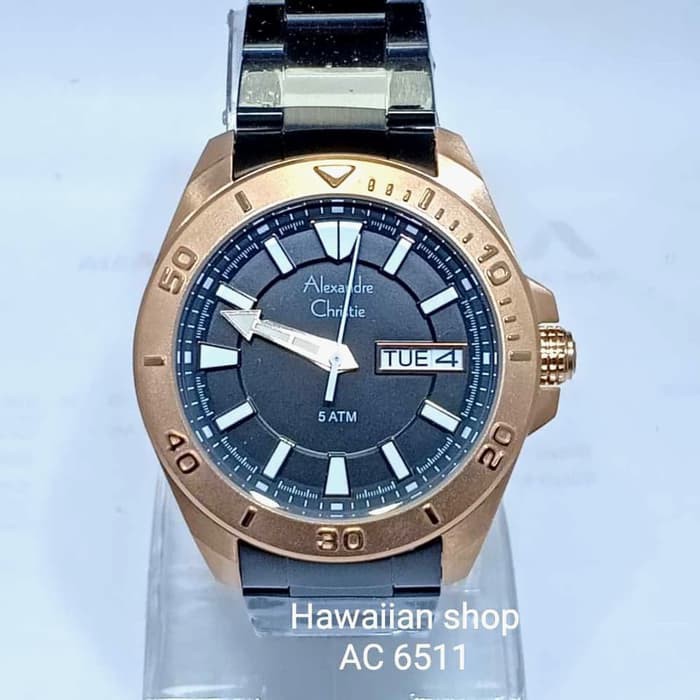 jam tangan pria merk Alexandre Christie AC 6511 / 6512 | HAWAII