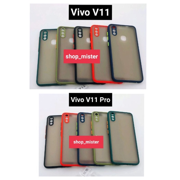 Case Softcase Matte Dove PC Vivo V11 V11 Pro // Hardcase Matte Colour My Choice Vivo V11 V11 Pro