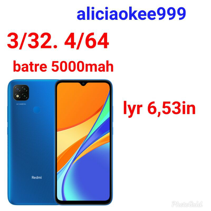 xiomi redmi 9C 3/32 .garansi resmi xiomi SEGEL