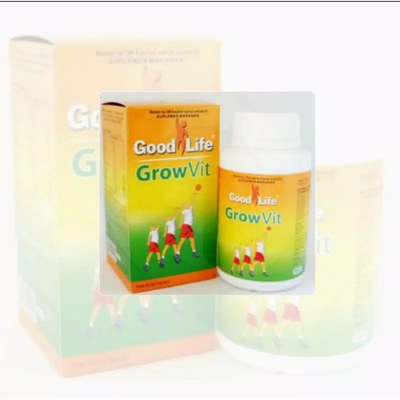 Grow Vit Good Life - Vitamin pertumbuhan anak - Vitamin peninggi badan