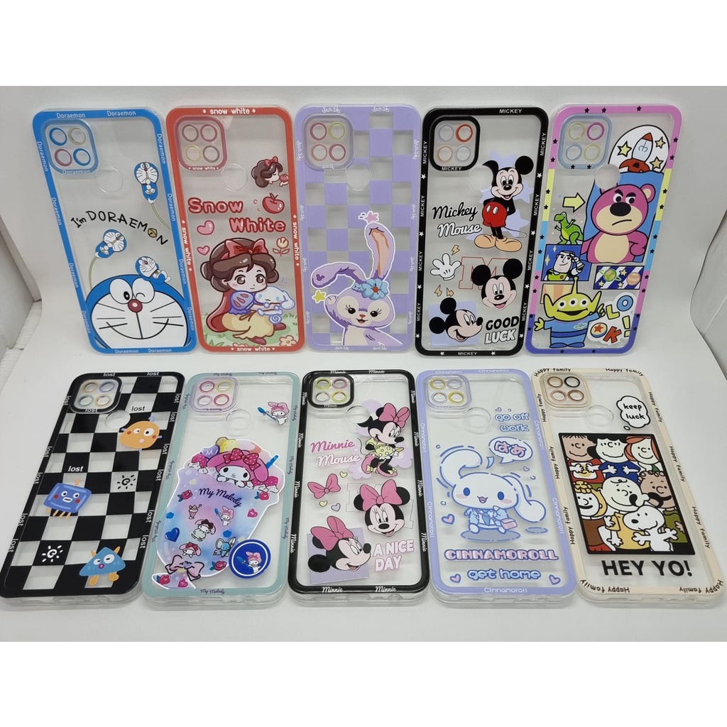 CASE KARAKTER PC WARNA FOR REALME C21/C21Y/C25
