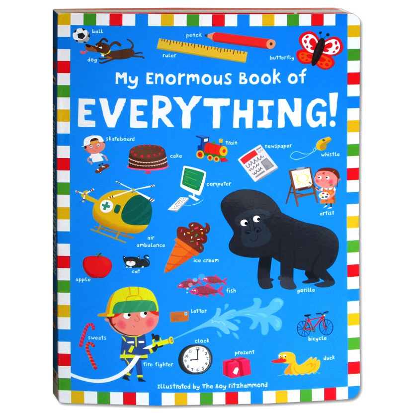 BUKU ANAK My Enormous Board Book of EVERYTHING