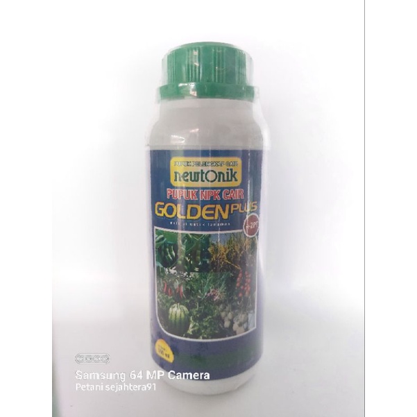 NPK CAIR Bio Npk newtonik golden plus 500 ml ( nutrisi pertumbuhan ) pupuk npk cair terbaik