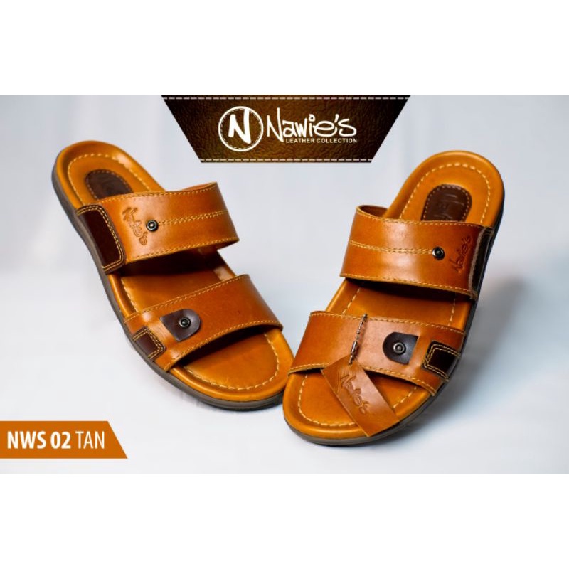 NWS 02 Sandal Full Kulit Asli Premium / Casual Sandal