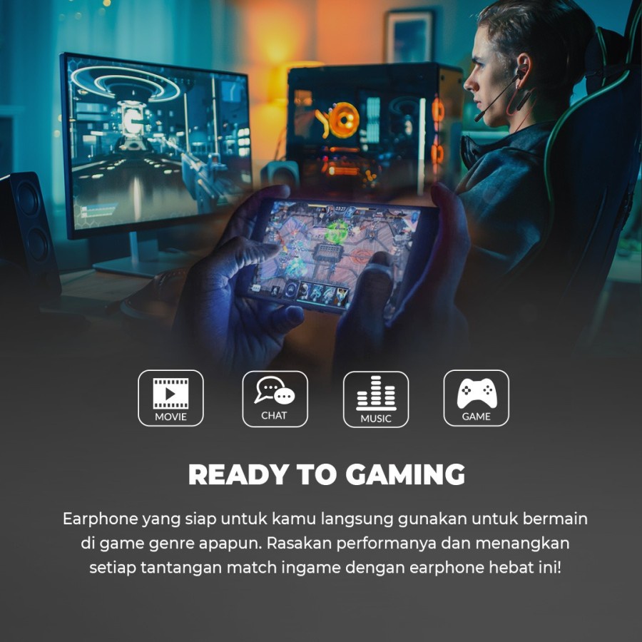 EarPhone DIGITAL ALLIANCE Audio Pro TypeC Gaming Earphone DA Audio Pro - in Ear Type-C HeadPhone