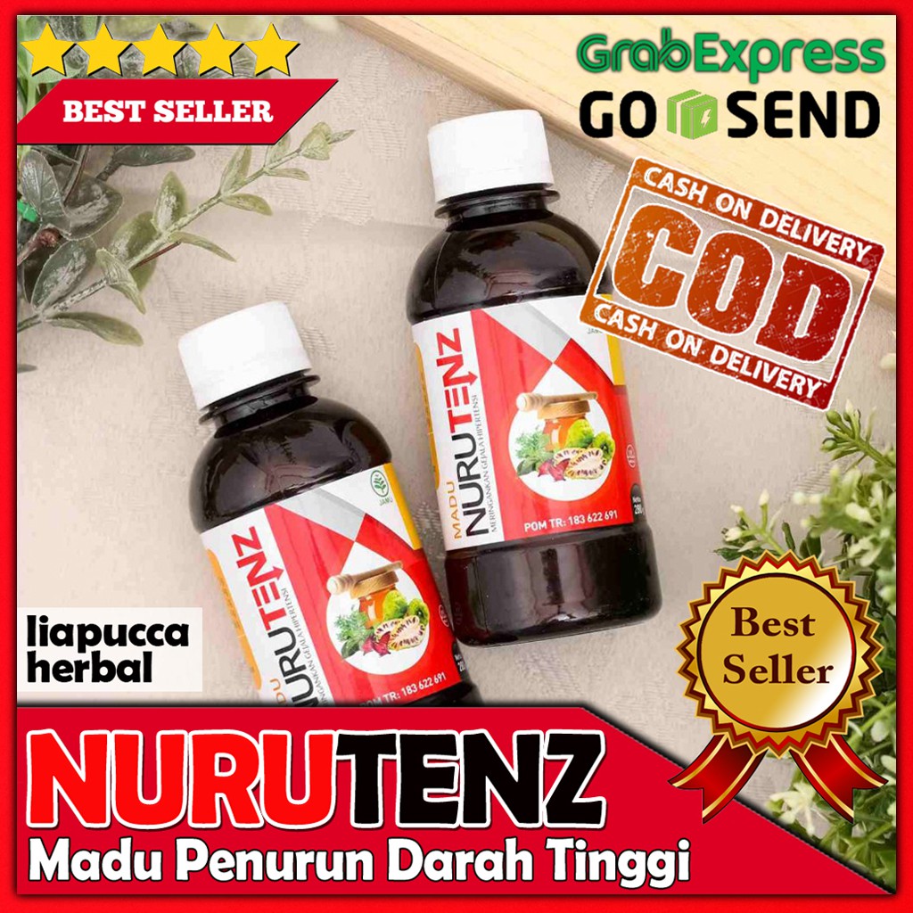 Madu Nurutenz Madu Nurutenz Asli Original Madu Obat Herbal Penurun Tekanan Darah Tinggi Hipertensi Indonesia