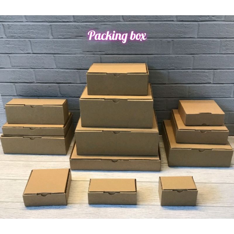 

kardus uk,25x10x10 cm box/karton untuk packing dll