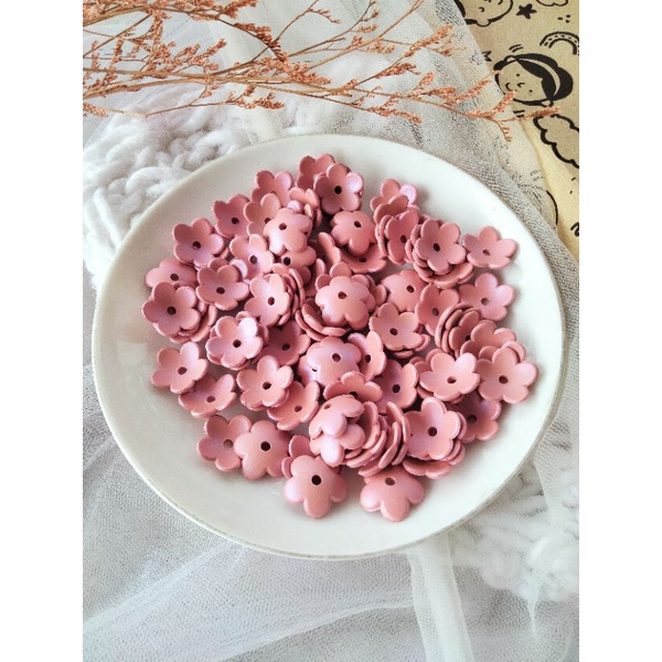 manik kelopak sakura pilih warna manik kelopak sakura pearl manik kelopak bunga manik akrilik bunga
