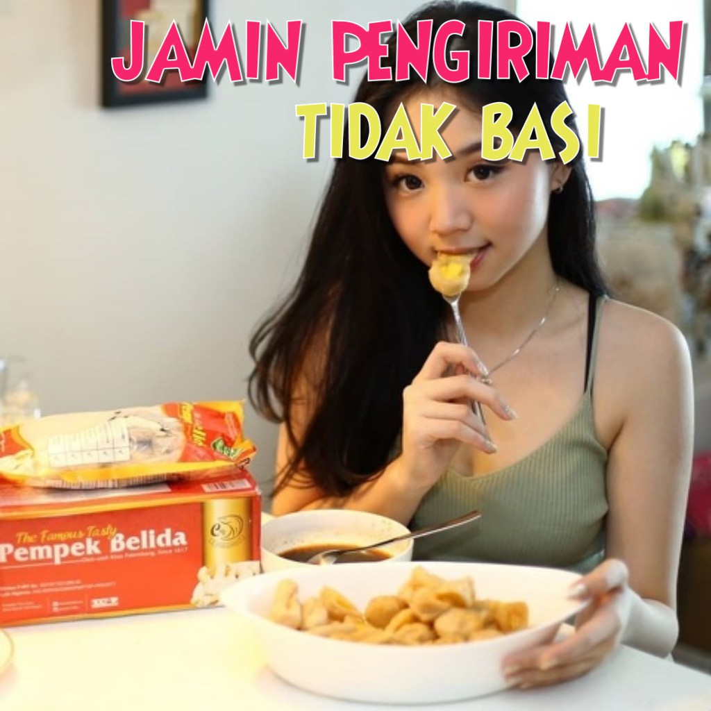 

PEMPEK BELIDA MAKANAN PALEMBANG FROZEN FOOD (BEKU) FROZENFOOD (6 KAPAL SELAM BESAR/6 TELOR BESAR)