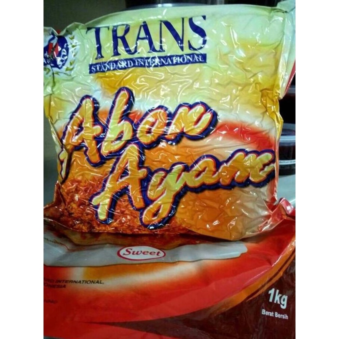 

Abon Ayam Manis Trans 1Kg