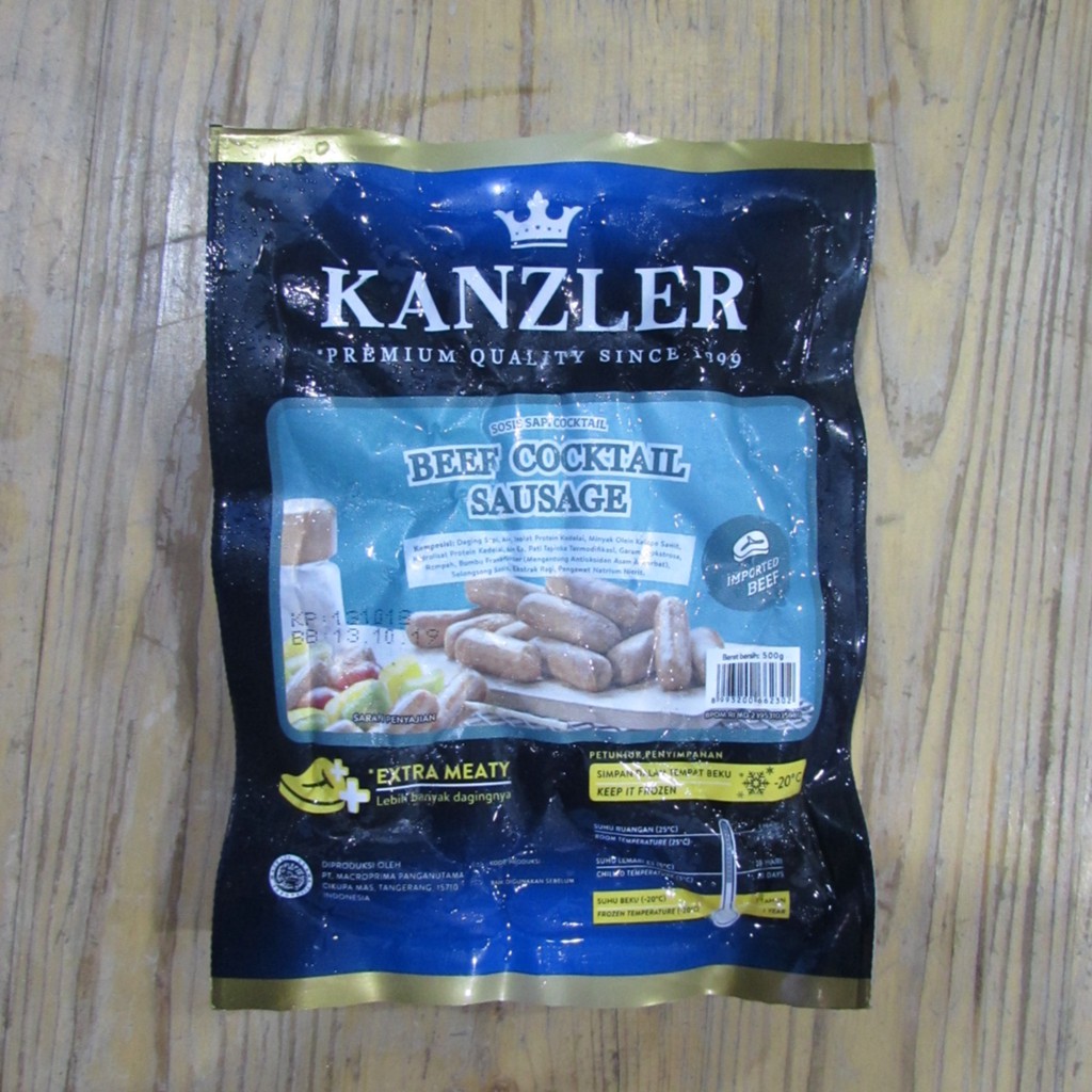 

Kanzler Beef Cocktail Sausage 500gram