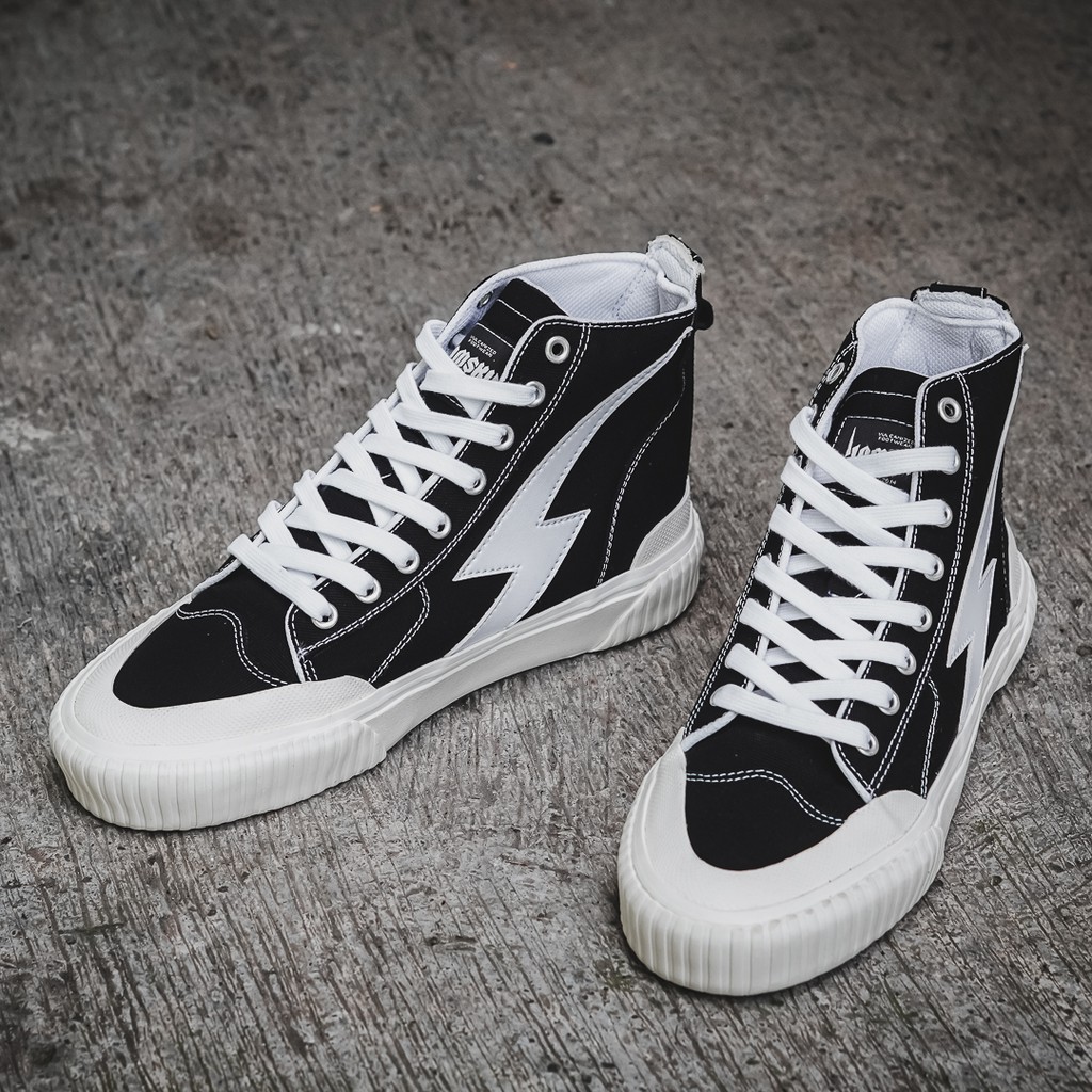 SEPATU HORNSKIN ZEUS HOMSKIN ZEUS HIGH BLACK / SEPATU VENTELA PATROBAS LUCKY STAR