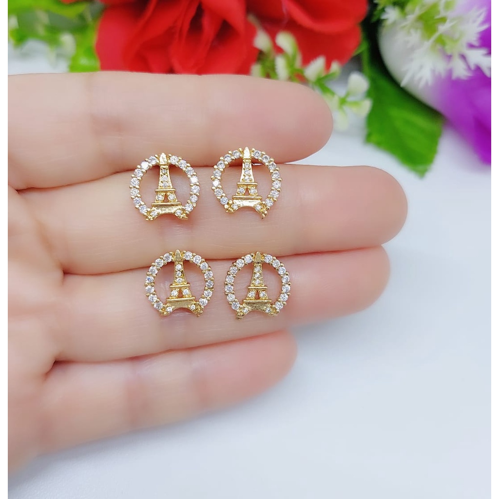 Xuping Anting Permata Aneka Model