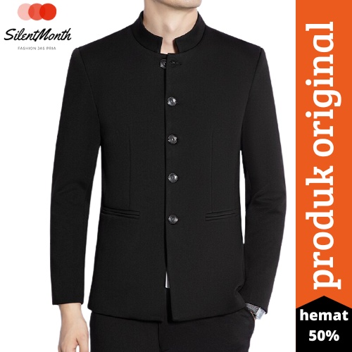 JAS PRIA MANDARIN JAS KOKO POLOS PRIA DEWASA TERKEREN