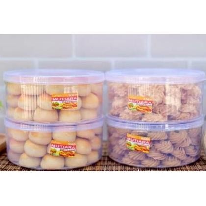 Toples Kue Kering NASTAR 1/2 kg KMP Mutiara / Sealware / Kotak / Toples 1/2 kg / Toples plastik