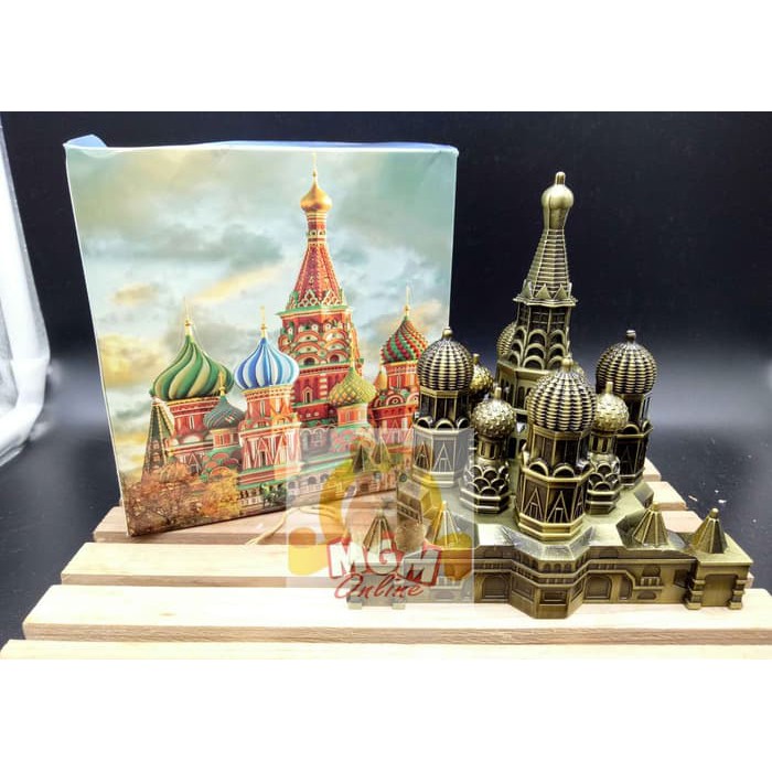 Souvenir red square 12CM / Oleh-oleh Rusia 2262