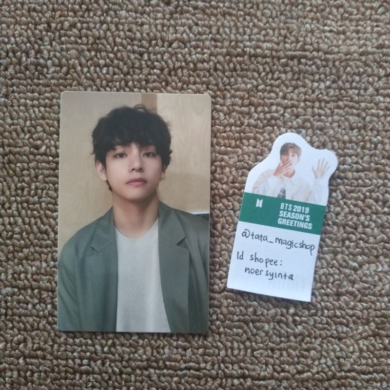 BTS PHOTOCARD LD SW TAEHYUNG