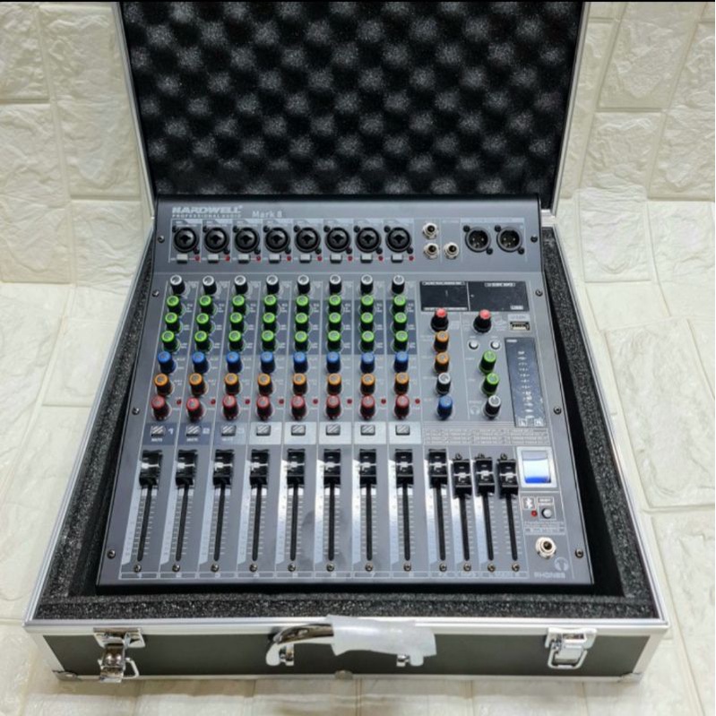 Mixer Hardwell Mark-8 Mixer 8channel Mark 8 Mark8