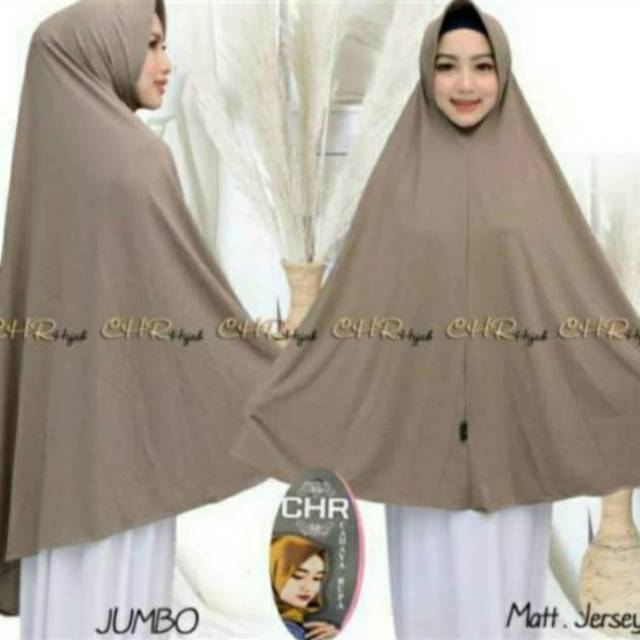 Kerudung hijab Syar'i CHR Jumbo pet